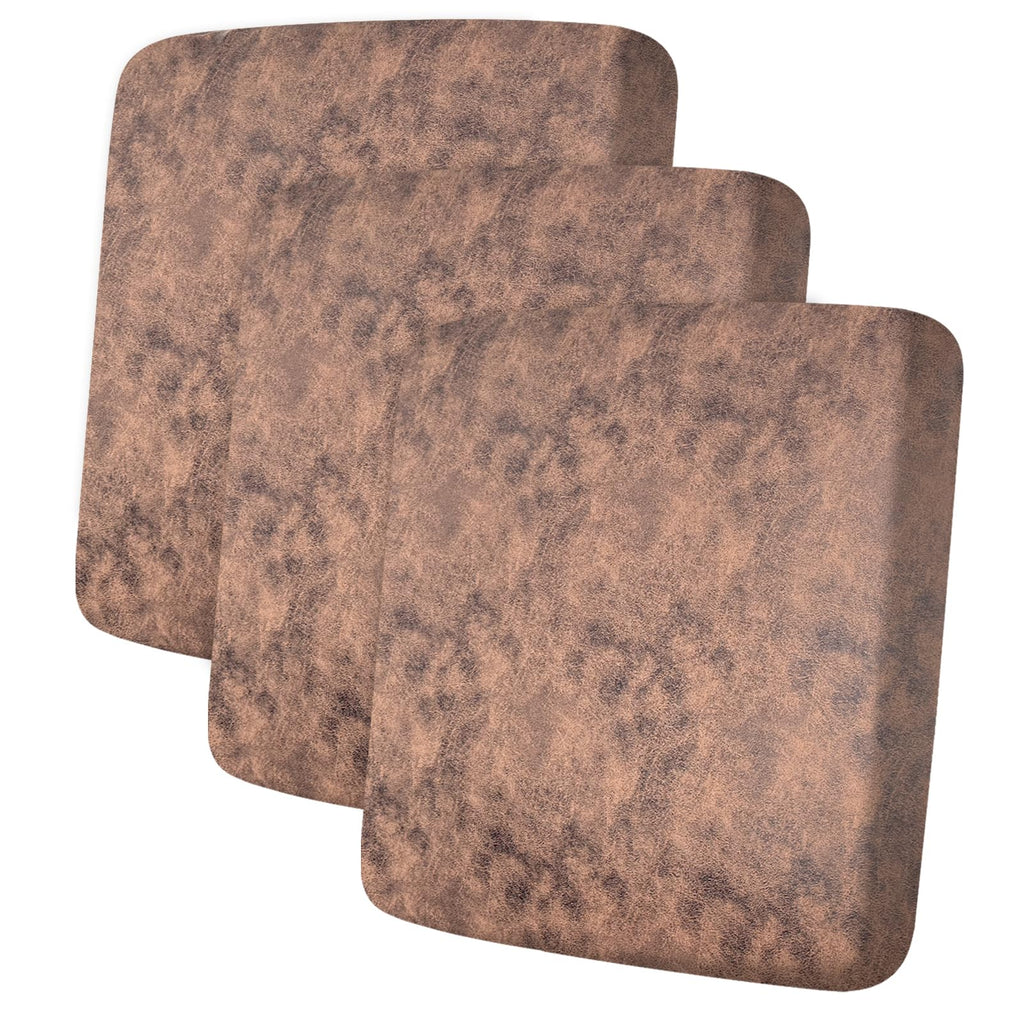 ANARACHON Leather Look Couch Cushion Covers Sofa Seat Slipcovers Sets Couches Furniture Protector for Sectional Armchair Loveseat Pets Kids Stretch Spandex Fabric (2 Cushion Loveseat, Burgundy)