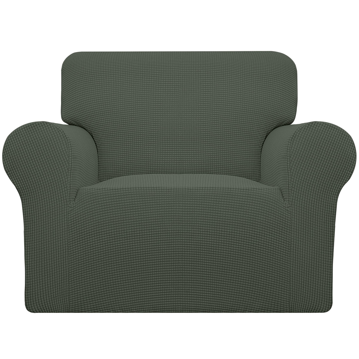 Easy-Going Stretch Loveseat Couch Covers Washable Cream