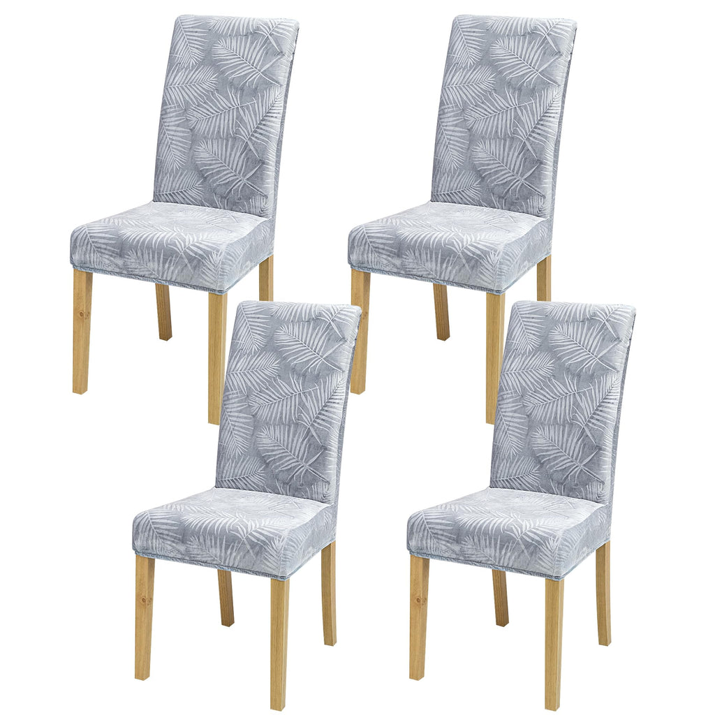 Velvet Dining Chair Covers,Dining Room Chair Covers Set of 6