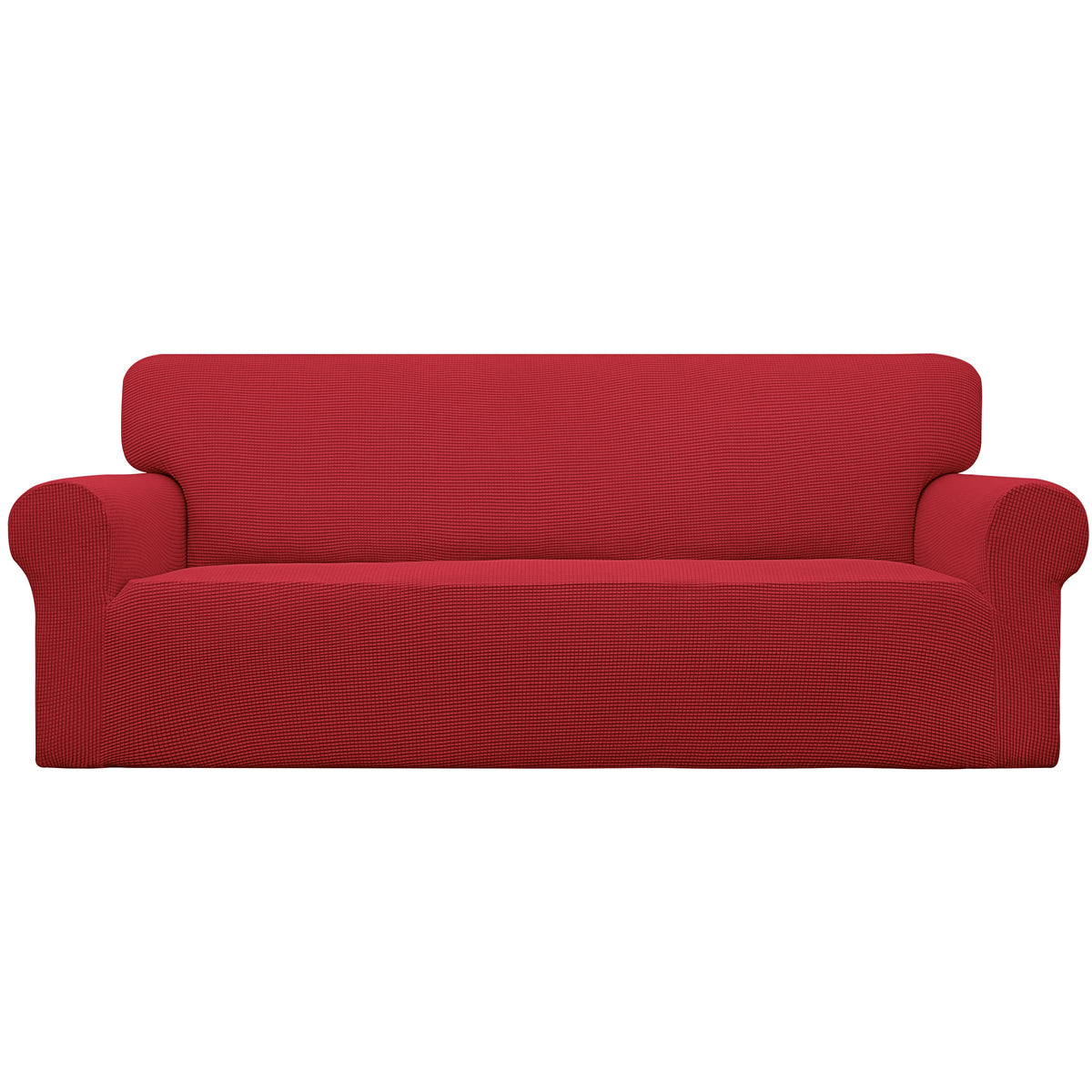 Easy-Going Stretch Loveseat Couch Covers Washable Cream