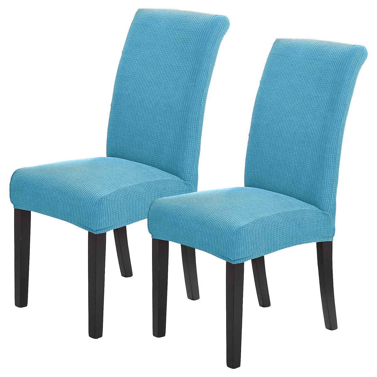 Stretch Chair Covers for Dining Room Set of 4, Removable Washable Dining Room Chair Covers, Dining Chair Slipcovers Seat Protector, Great for Home and Banquet Decor (Pureed Pumpkin, 4 Pack)