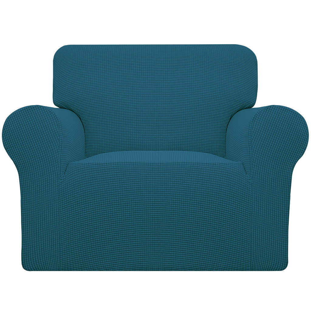Easy-Going Stretch Loveseat Couch Covers Washable Cream