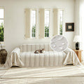 VOIR Waterproof Couch Covers for Dogs Washable, Boho Stripe Sofa Cover