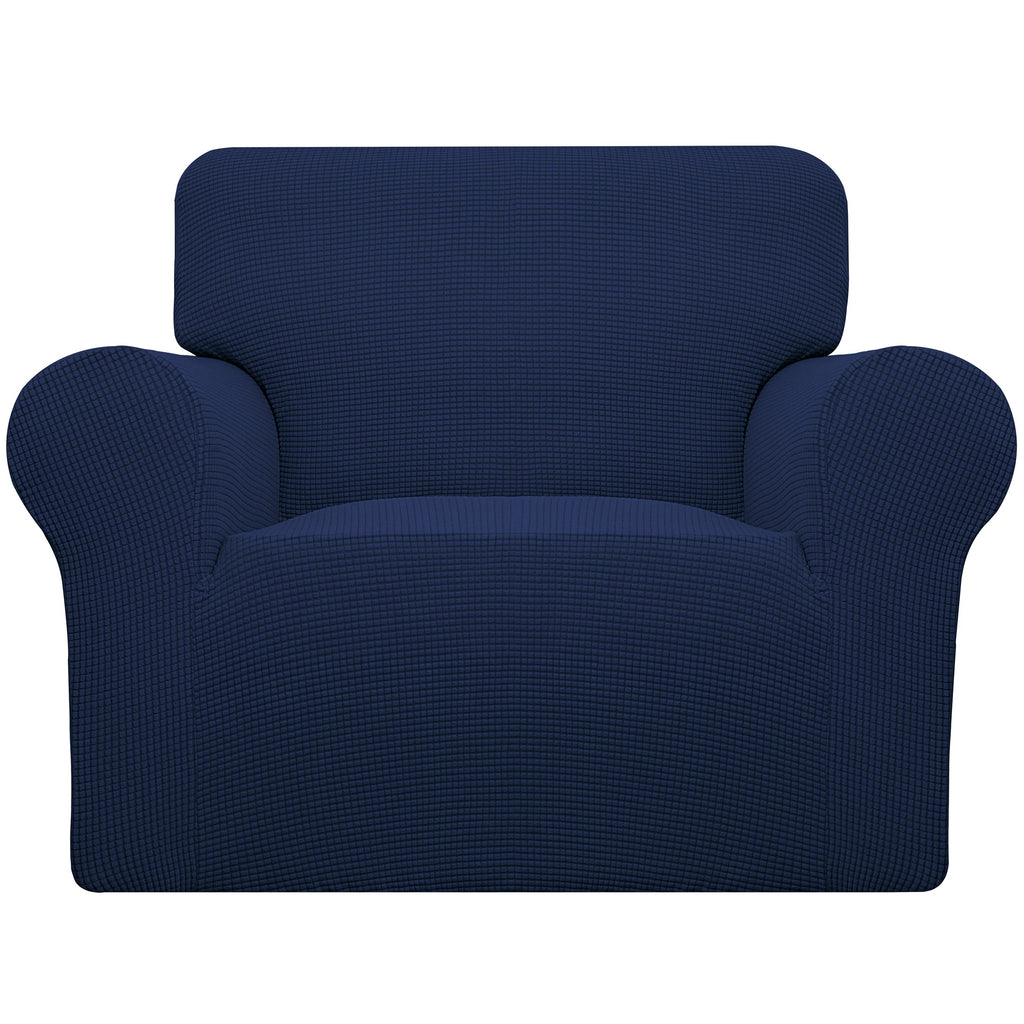 Easy-Going Stretch Loveseat Couch Covers Washable Cream