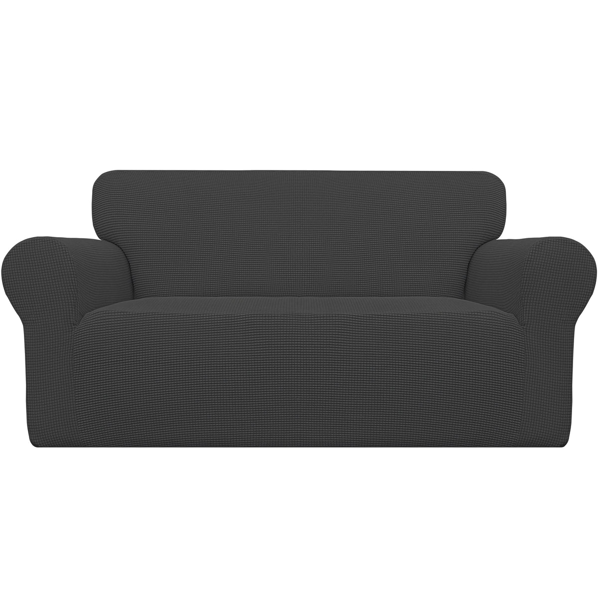 Easy-Going Stretch Loveseat Couch Covers Washable Cream
