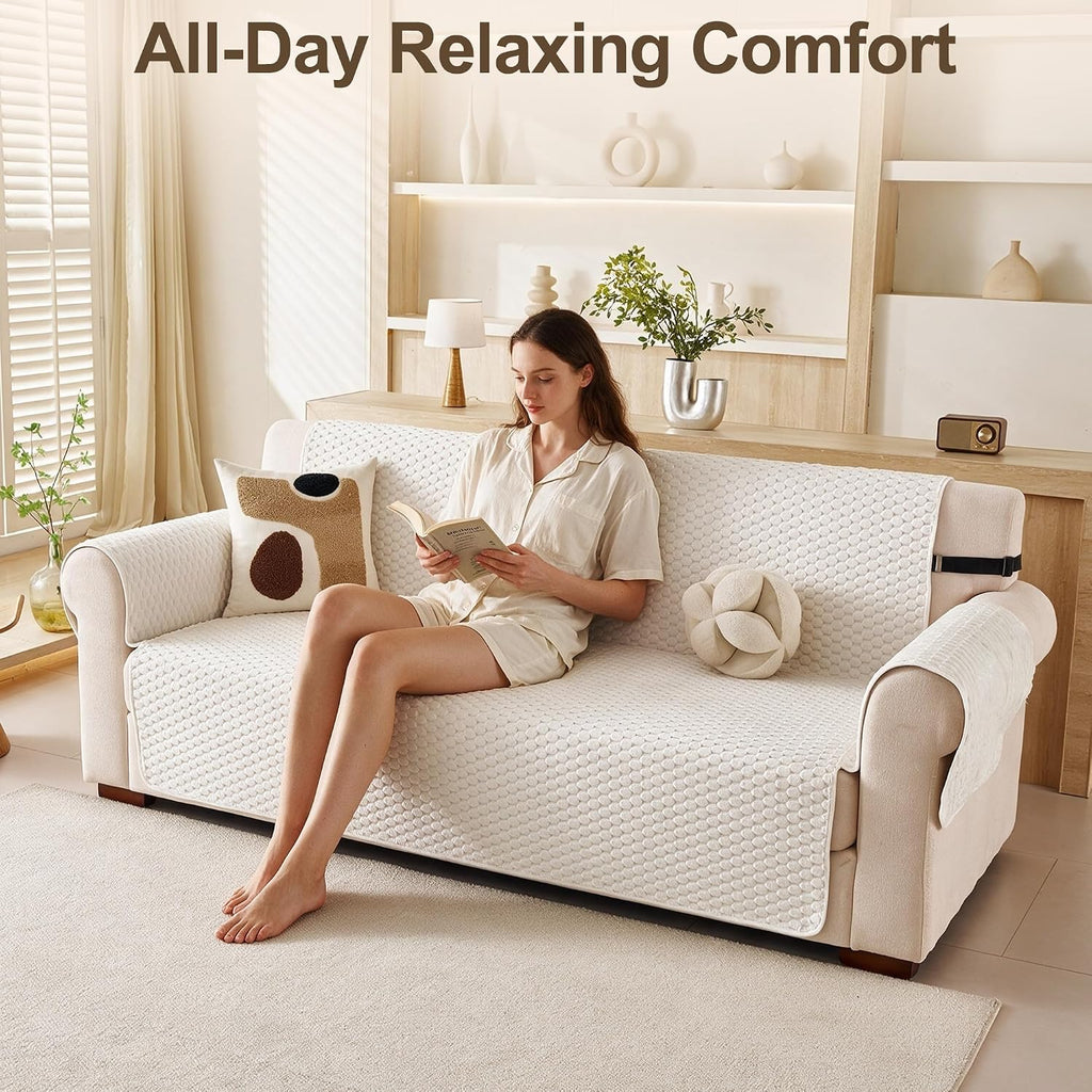 Waterproof Couch Cover for Dogs, Sofa Covers for Loveseat Washable