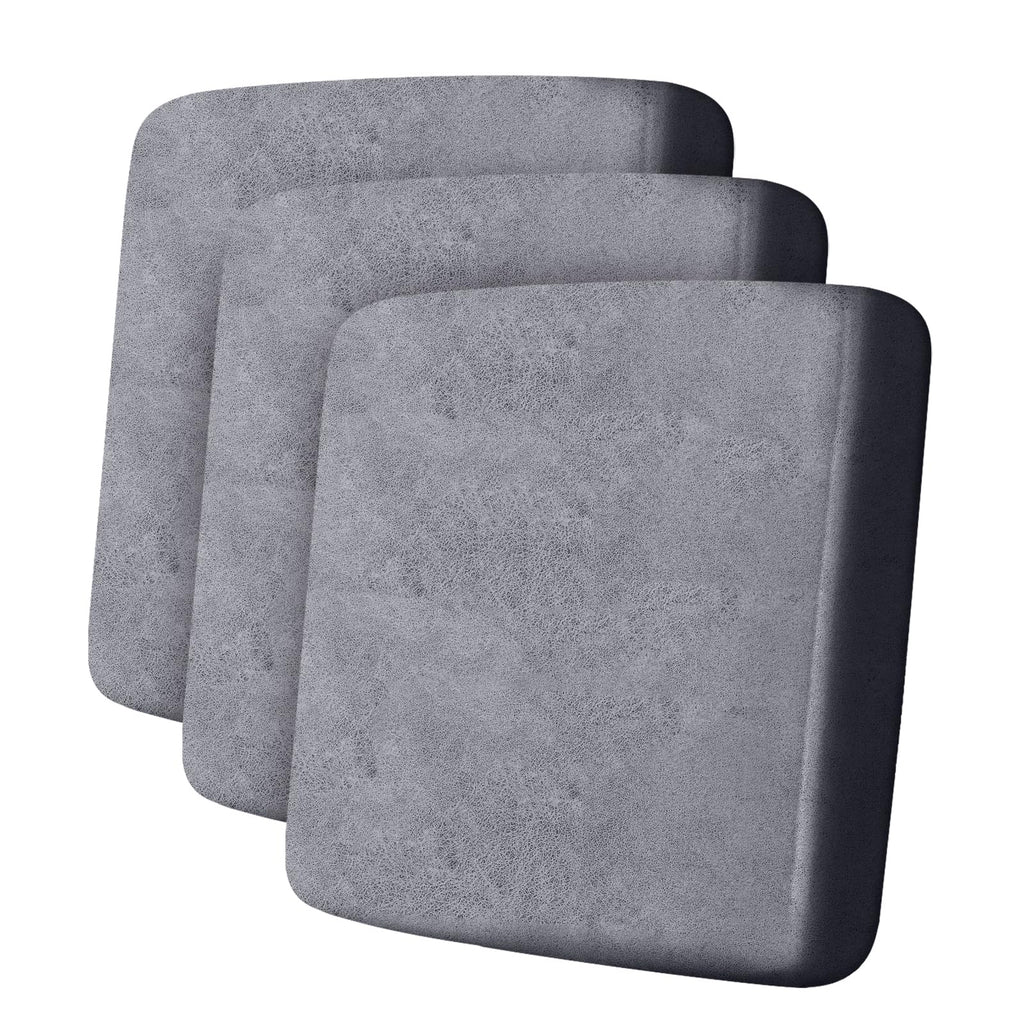 ANARACHON Leather Look Couch Cushion Covers Sofa Seat Slipcovers Sets Couches Furniture Protector for Sectional Armchair Loveseat Pets Kids Stretch Spandex Fabric (2 Cushion Loveseat, Burgundy)