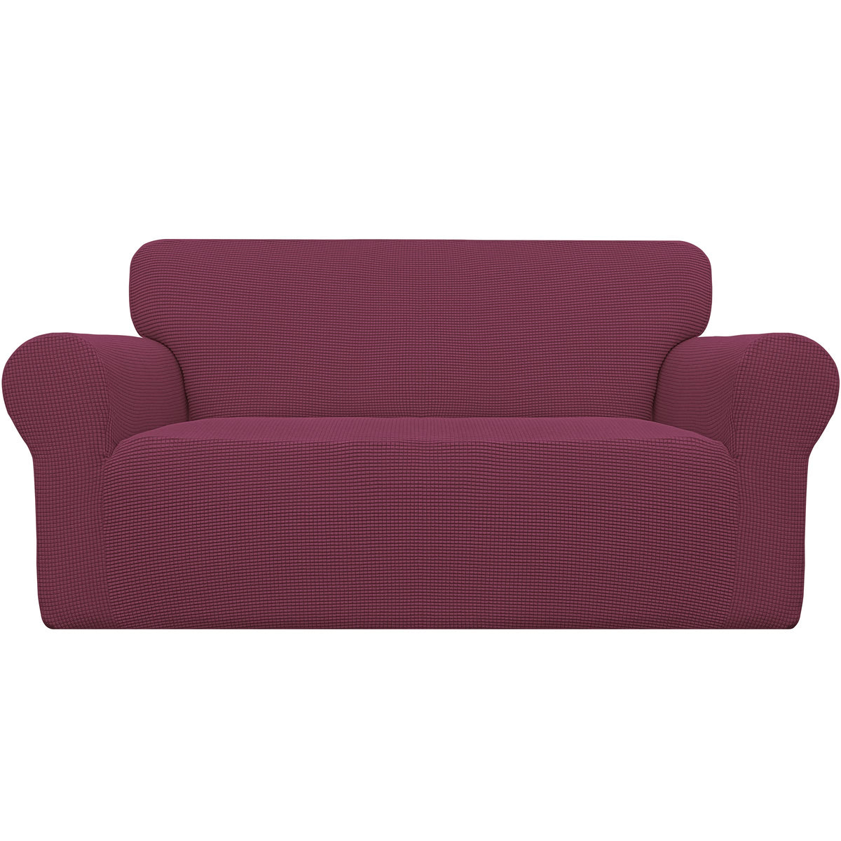 Easy-Going Stretch Loveseat Couch Covers Washable Cream