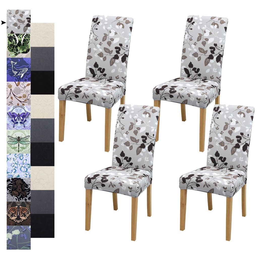 Velvet Dining Chair Covers,Dining Room Chair Covers Set of 6