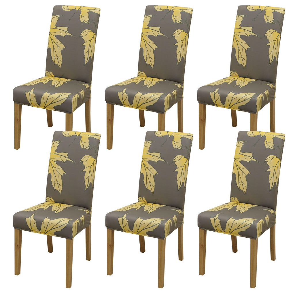 Velvet Dining Chair Covers,Dining Room Chair Covers Set of 6
