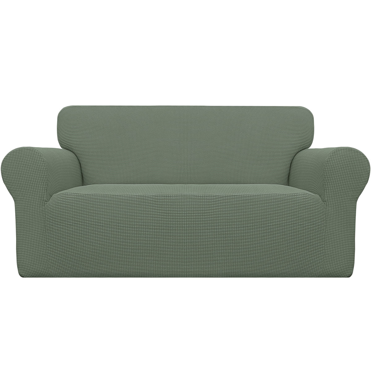 Easy-Going Stretch Loveseat Couch Covers Washable Cream