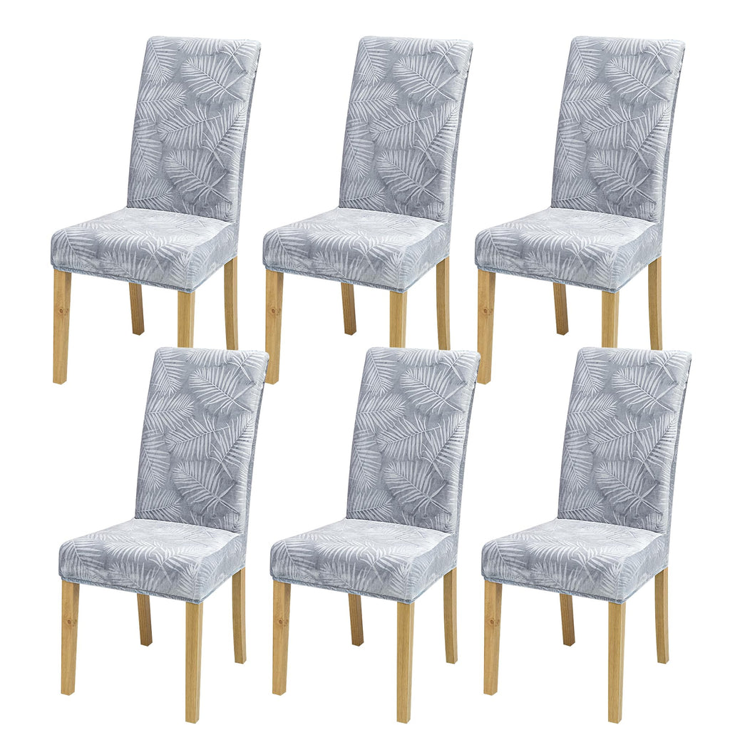 Velvet Dining Chair Covers,Dining Room Chair Covers Set of 6