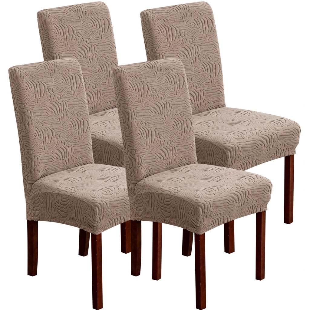 Dining Chair Covers Set of 6, Stretch Parsons Chair Slipcovers