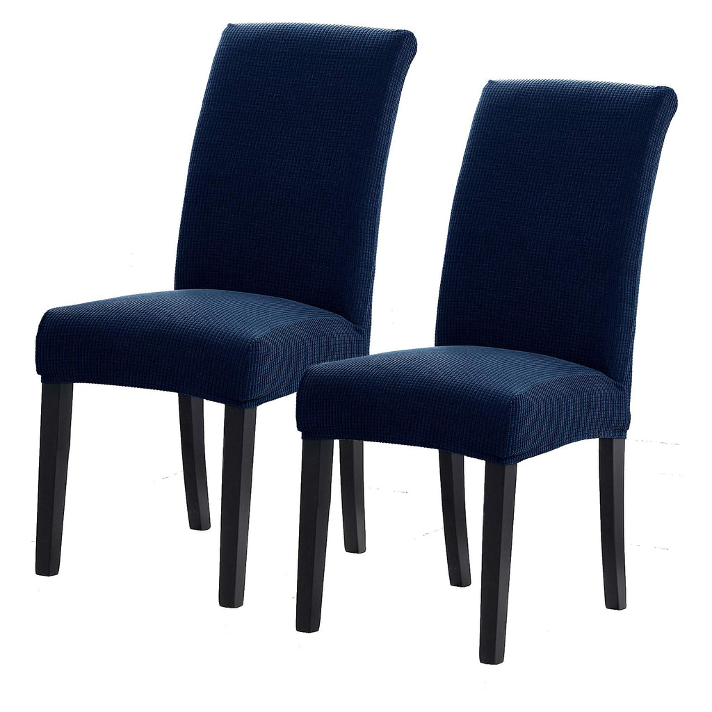 Stretch Chair Covers for Dining Room Set of 4, Removable Washable Dining Room Chair Covers, Dining Chair Slipcovers Seat Protector, Great for Home and Banquet Decor (Pureed Pumpkin, 4 Pack)