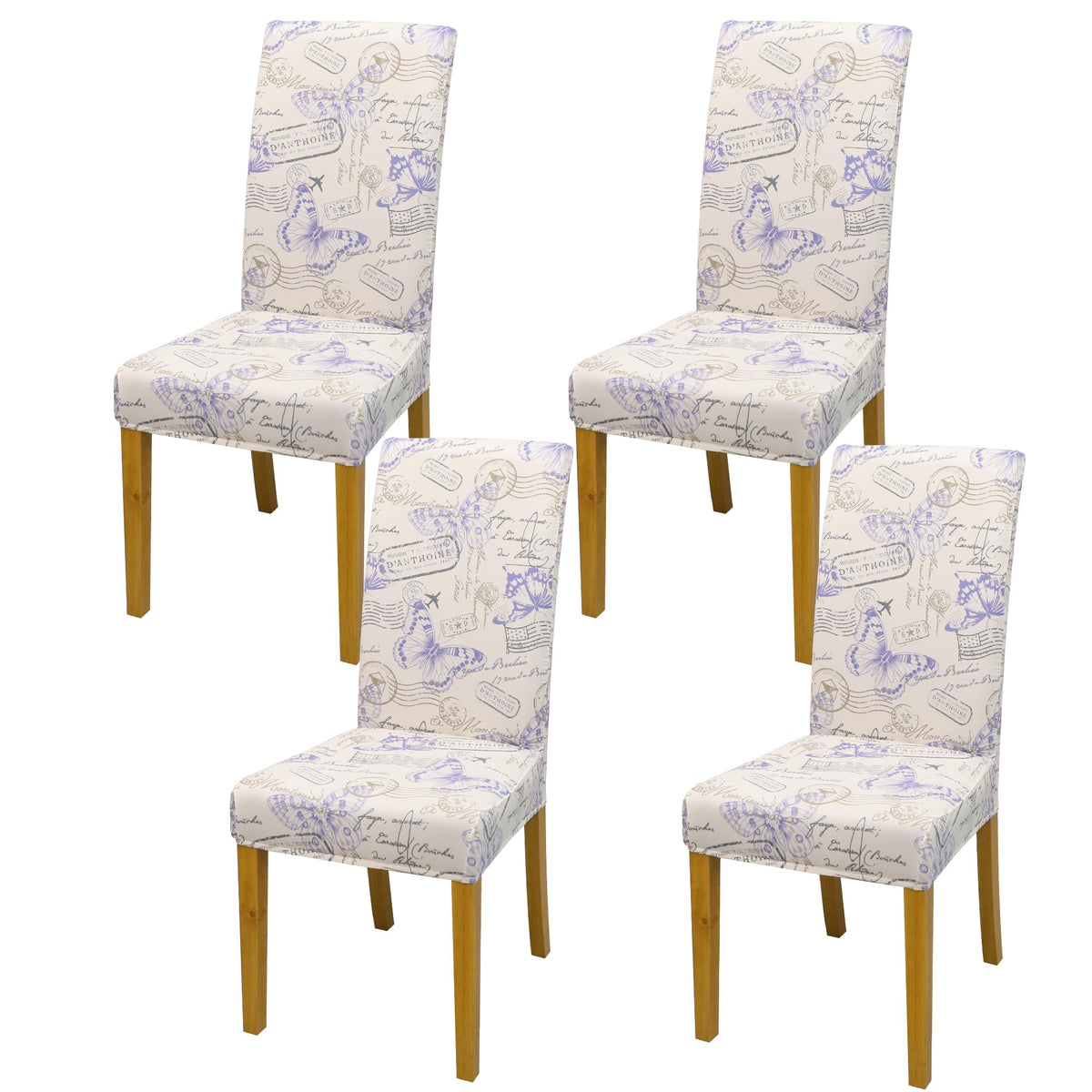 Dining Chair Covers, Stretch Seat Covers, Washable Furniture Protector