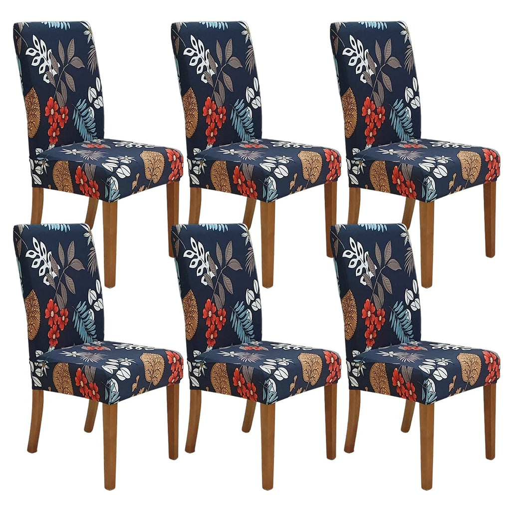 SPRINGRICO Chair Covers for Dining Room Set of 4, Stretch Dining Chair Cover, Washable Spandex Kitchen Parsons Chair Slipcovers, Removable Seat Protector for Home or Party (4 Pack, Lotus Gray)