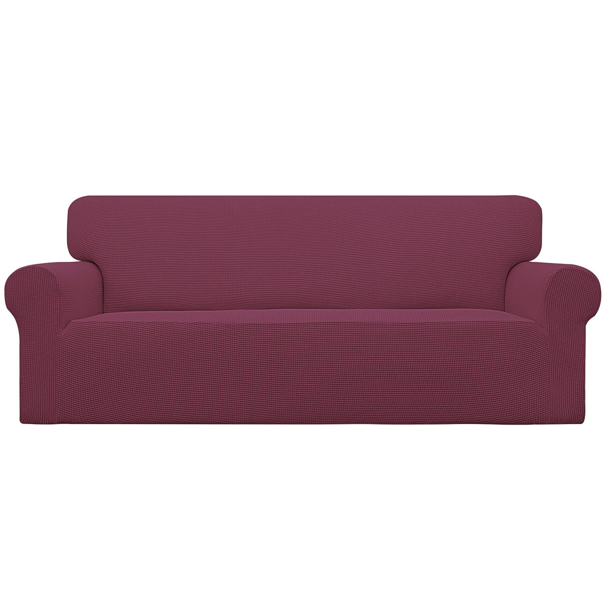 Easy-Going Stretch Loveseat Couch Covers Washable Cream