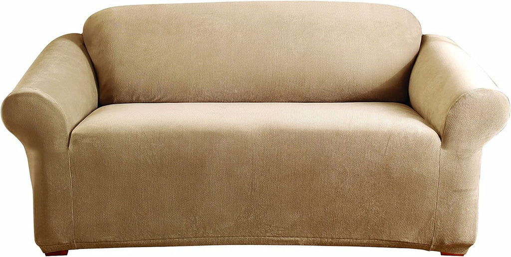 SureFit Stretch Pearson - Loveseat Slipcover - Dark Flax (SF35302)