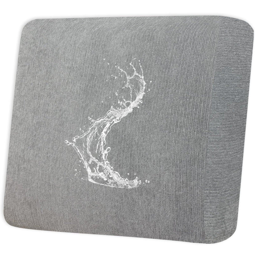 Waterproof RV Dinette Cushion Covers - Stretch Fabric Camper Seat Slipcover Replacement, Washable RV Couch Cover Designed for Camper Car Bench (Loveseat 2 Bench Cover, Blue Grey)