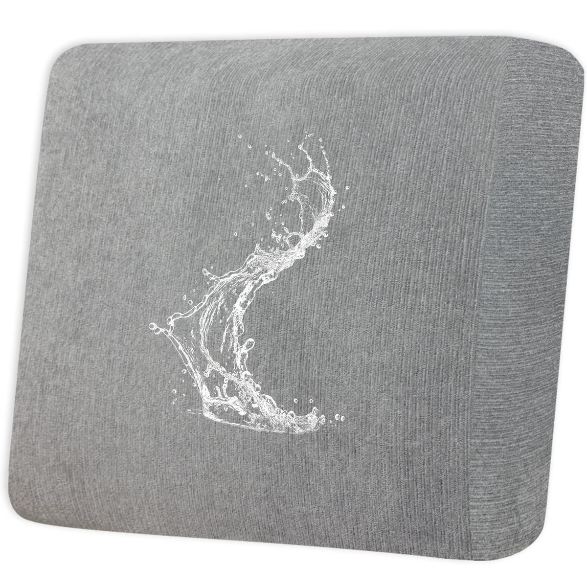 Waterproof RV Dinette Cushion Covers - Stretch Fabric Camper Seat Slipcover Replacement, Washable RV Couch Cover Designed for Camper Car Bench (Loveseat 2 Bench Cover, Blue Grey)