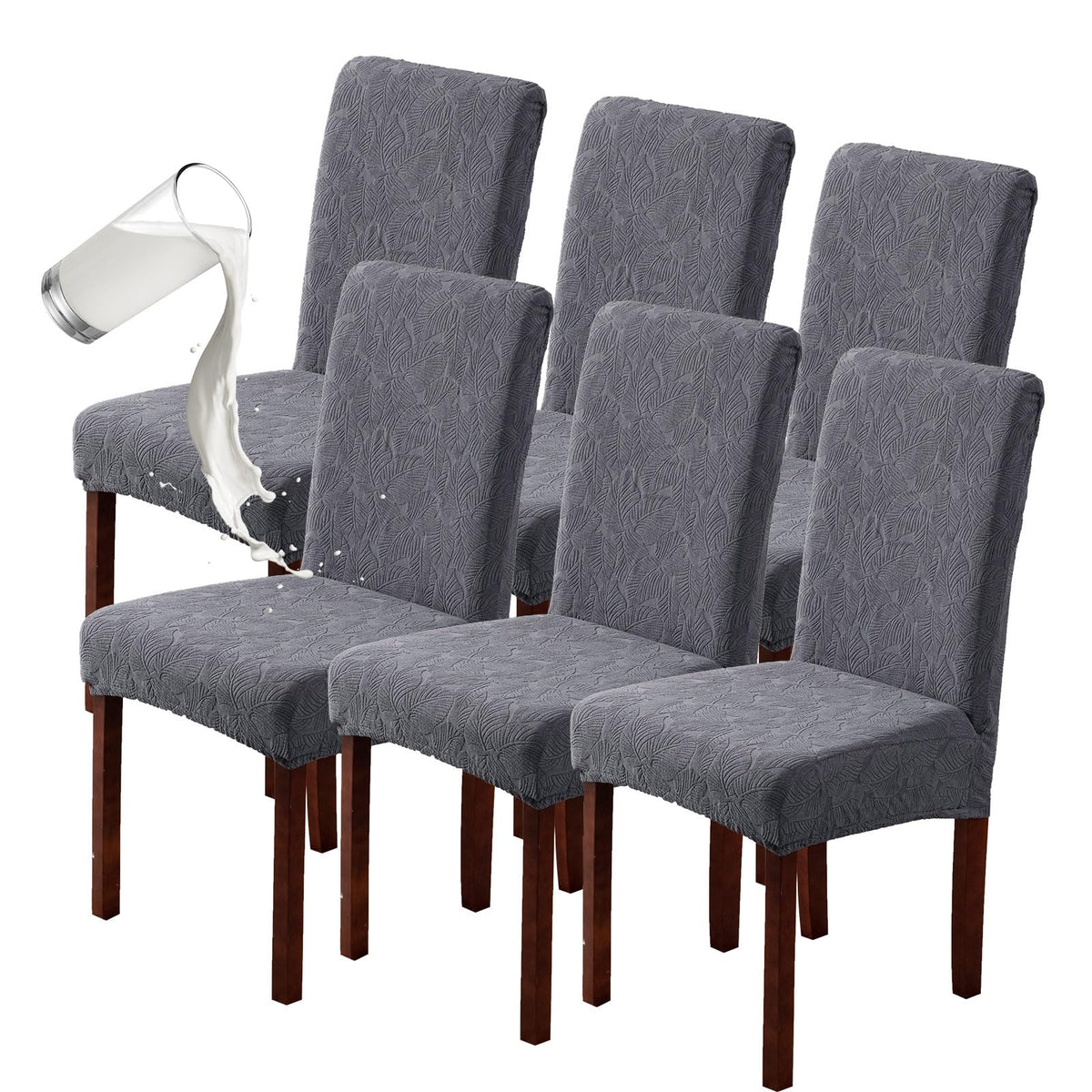 Waterproof Dining Room Chair Covers, Stretch Parsons Chair Slipcovers