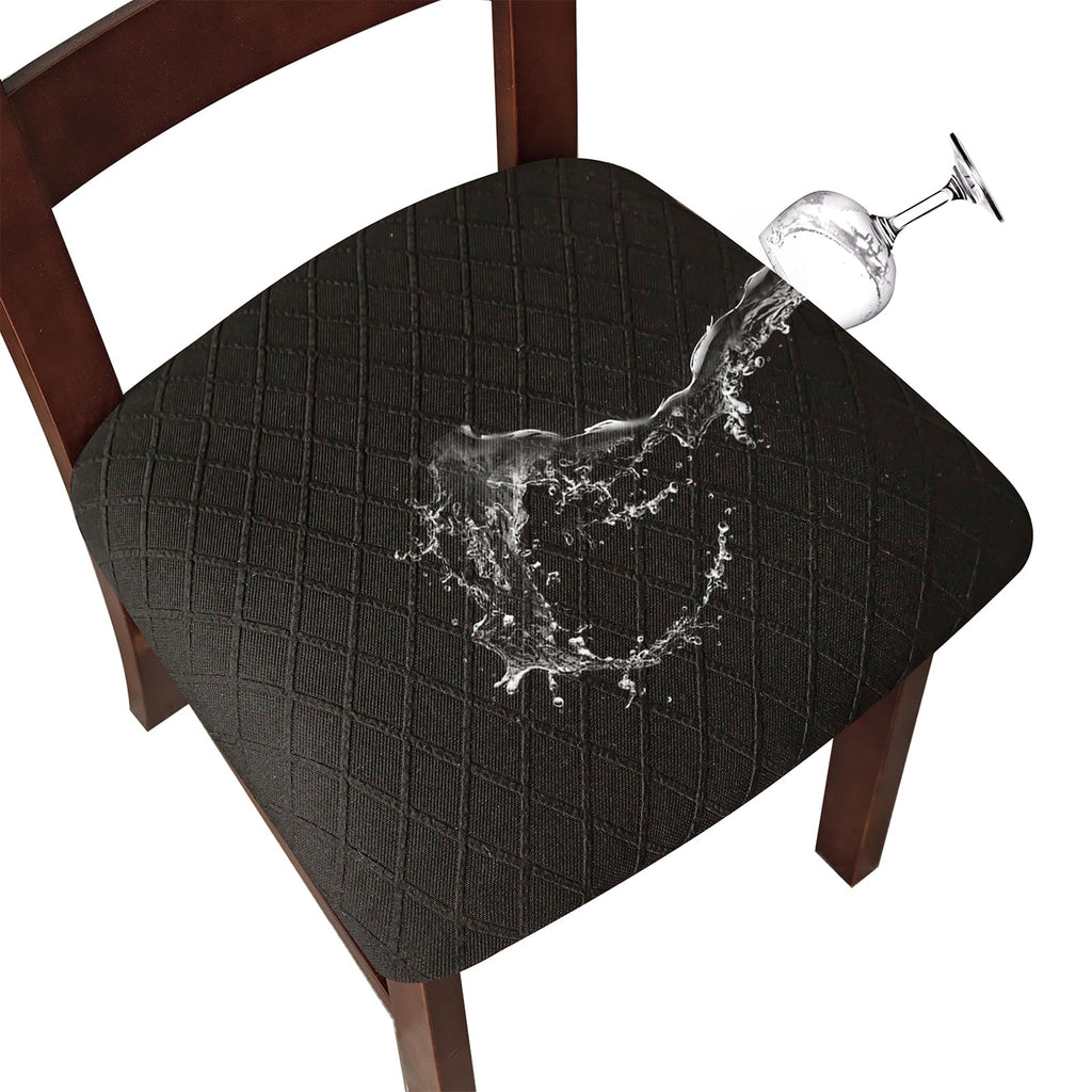 Genina Waterproof Seat Covers for Dining Room Chair Cushion Covers Set of 4