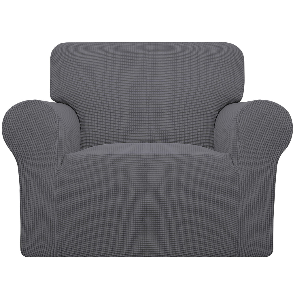 Easy-Going Stretch Loveseat Couch Covers Washable Cream
