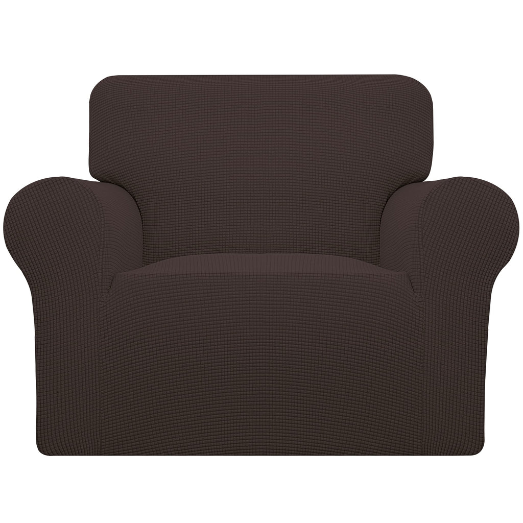 Easy-Going Stretch Loveseat Couch Covers Washable Cream