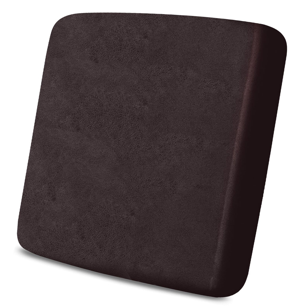 molasofa Leather Look Couch Cushion Covers, Stretch Sofa Cushion Covers for Sectional Armchair Loveseat Protector,Replacement Seat Cushion Slipcovers, Machine Washable (2 Cushion Loveseat, Red)