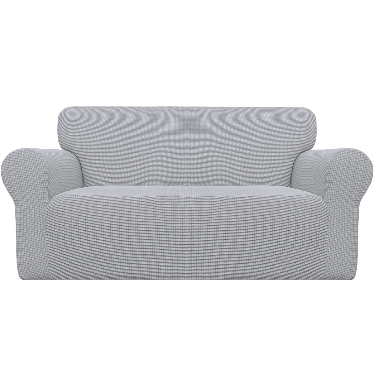 Easy-Going Stretch Loveseat Couch Covers Washable Cream