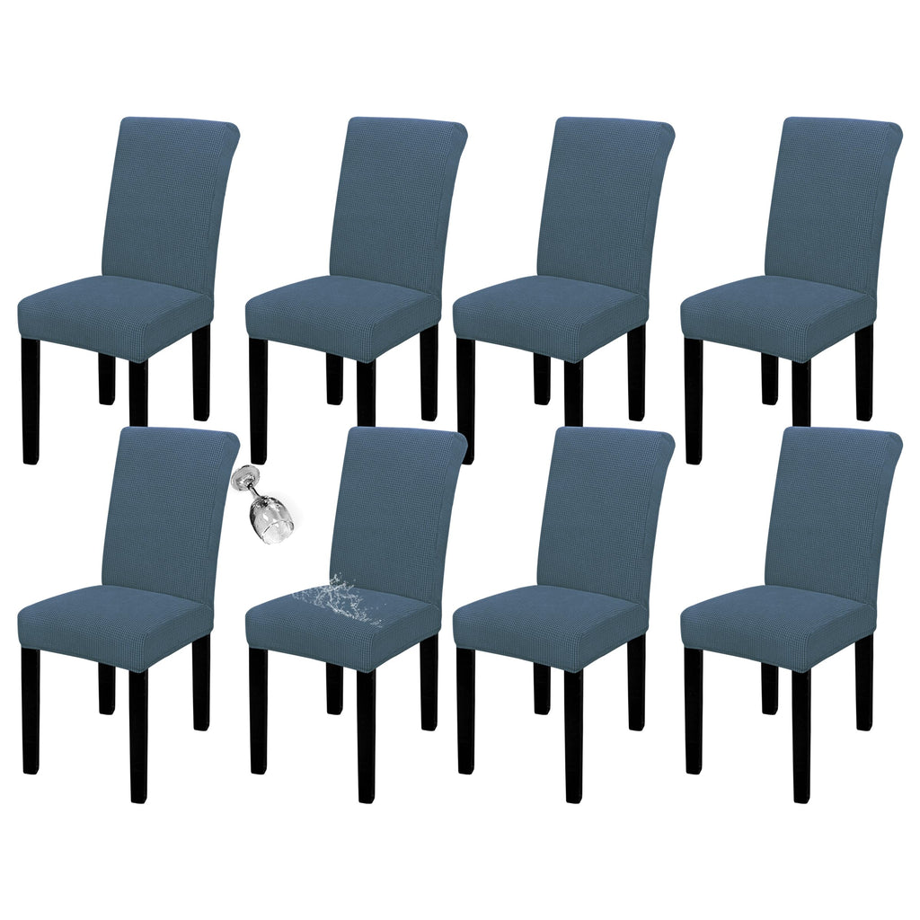 Easy-Going 100% Waterproof Dining Room Chair Covers Set of 6, Large