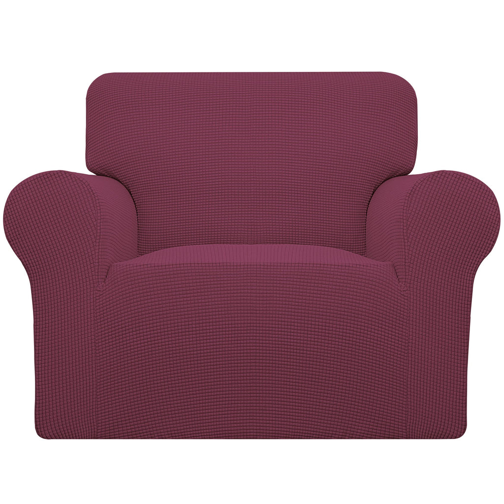 Easy-Going Stretch Loveseat Couch Covers Washable Cream