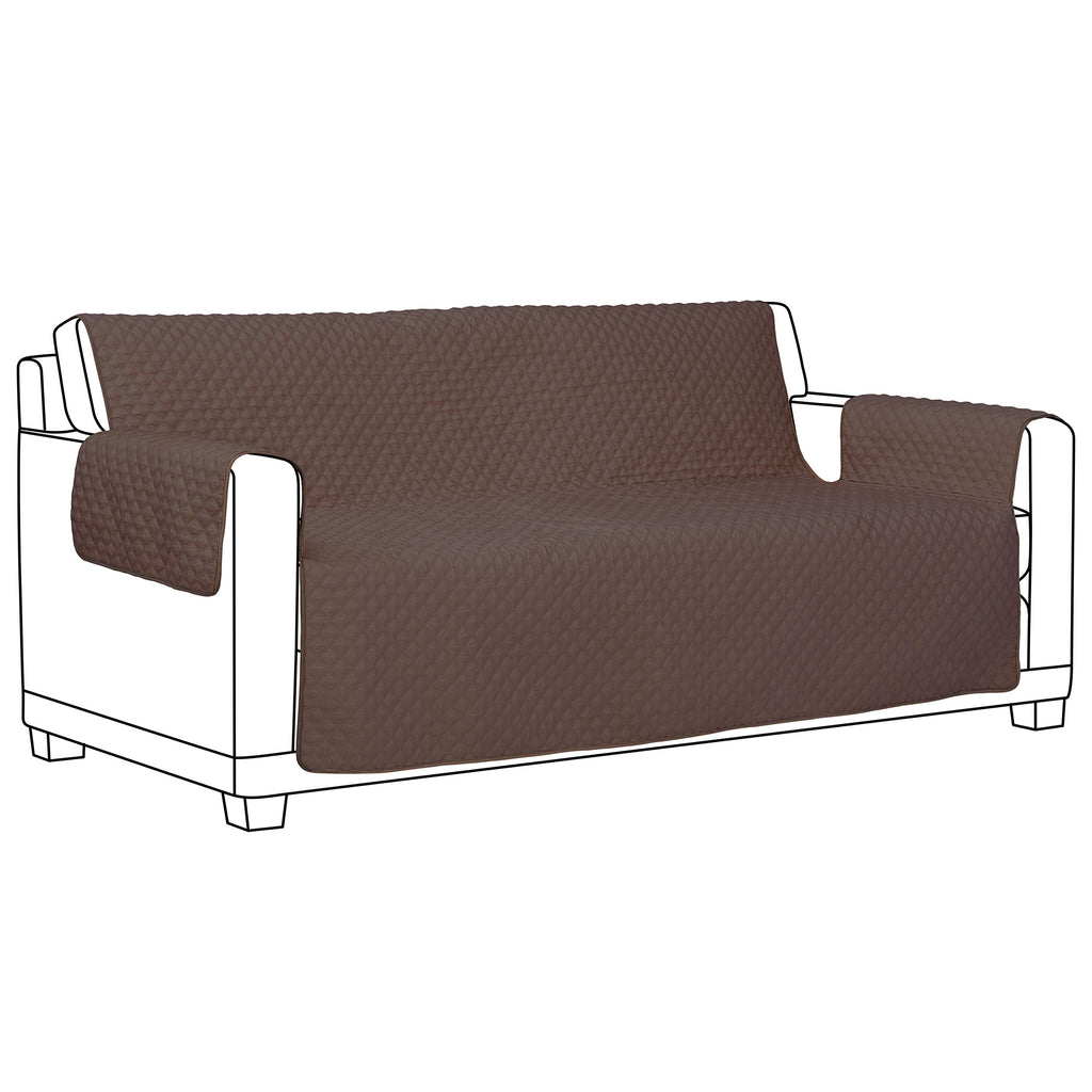 Classic Accessories Cover Bonanza Indoor Loveseat Slipcover, 54 x 21 x 25 inch, Black/Charcoal