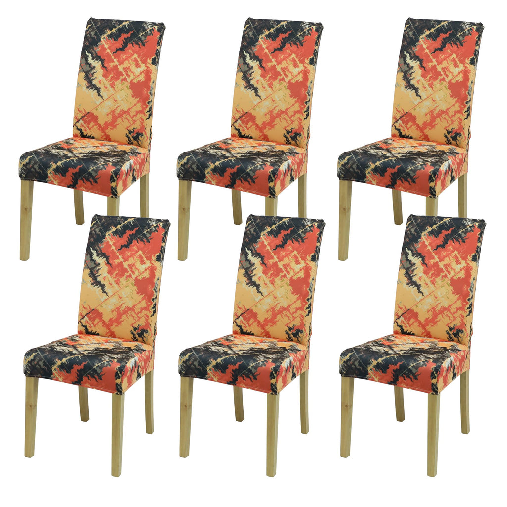 Velvet Dining Chair Covers,Dining Room Chair Covers Set of 6
