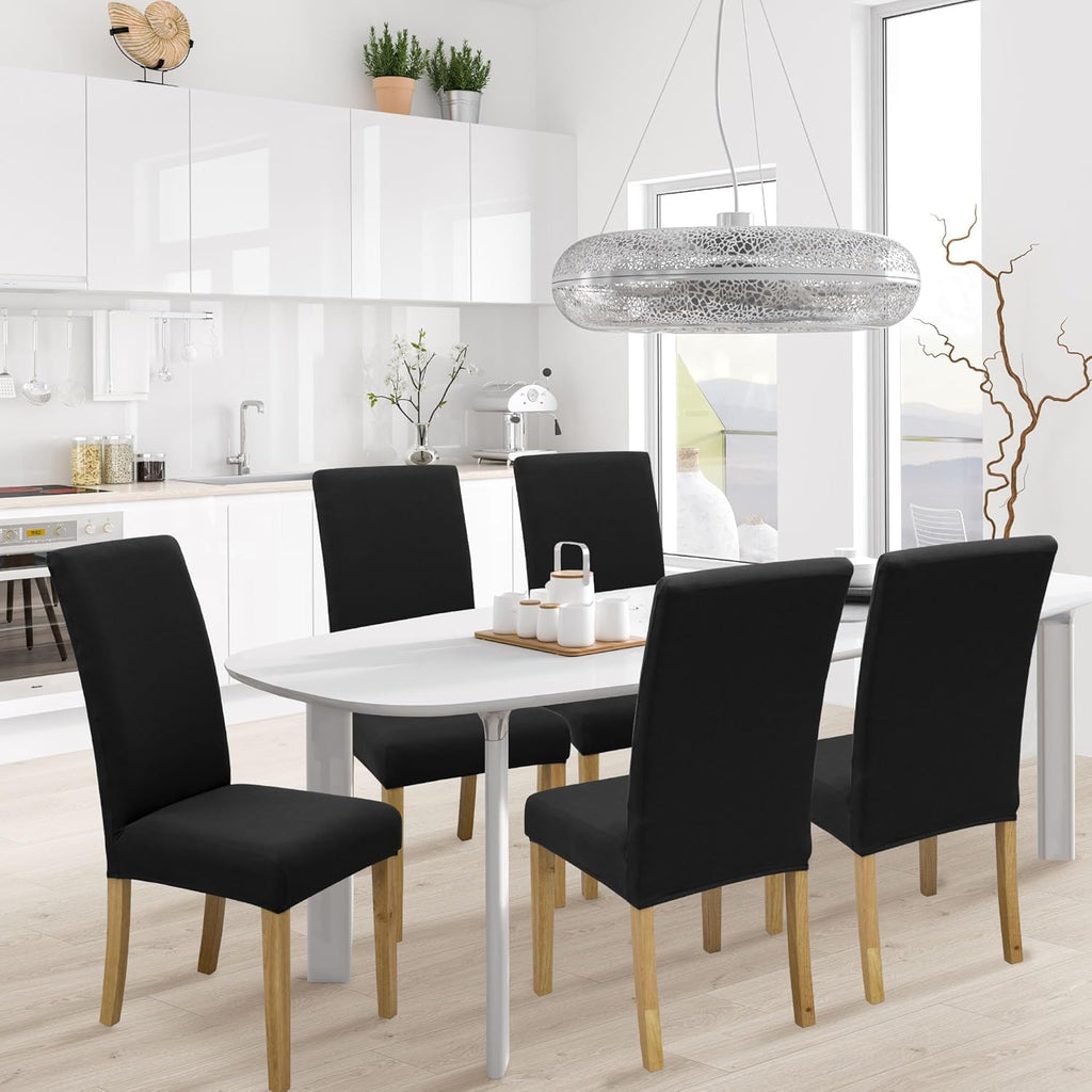 Dining Chair Covers, Stretch Seat Covers, Washable Furniture Protector