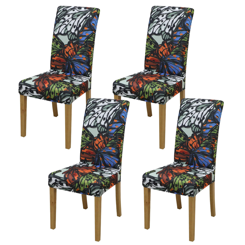Velvet Dining Chair Covers,Dining Room Chair Covers Set of 6