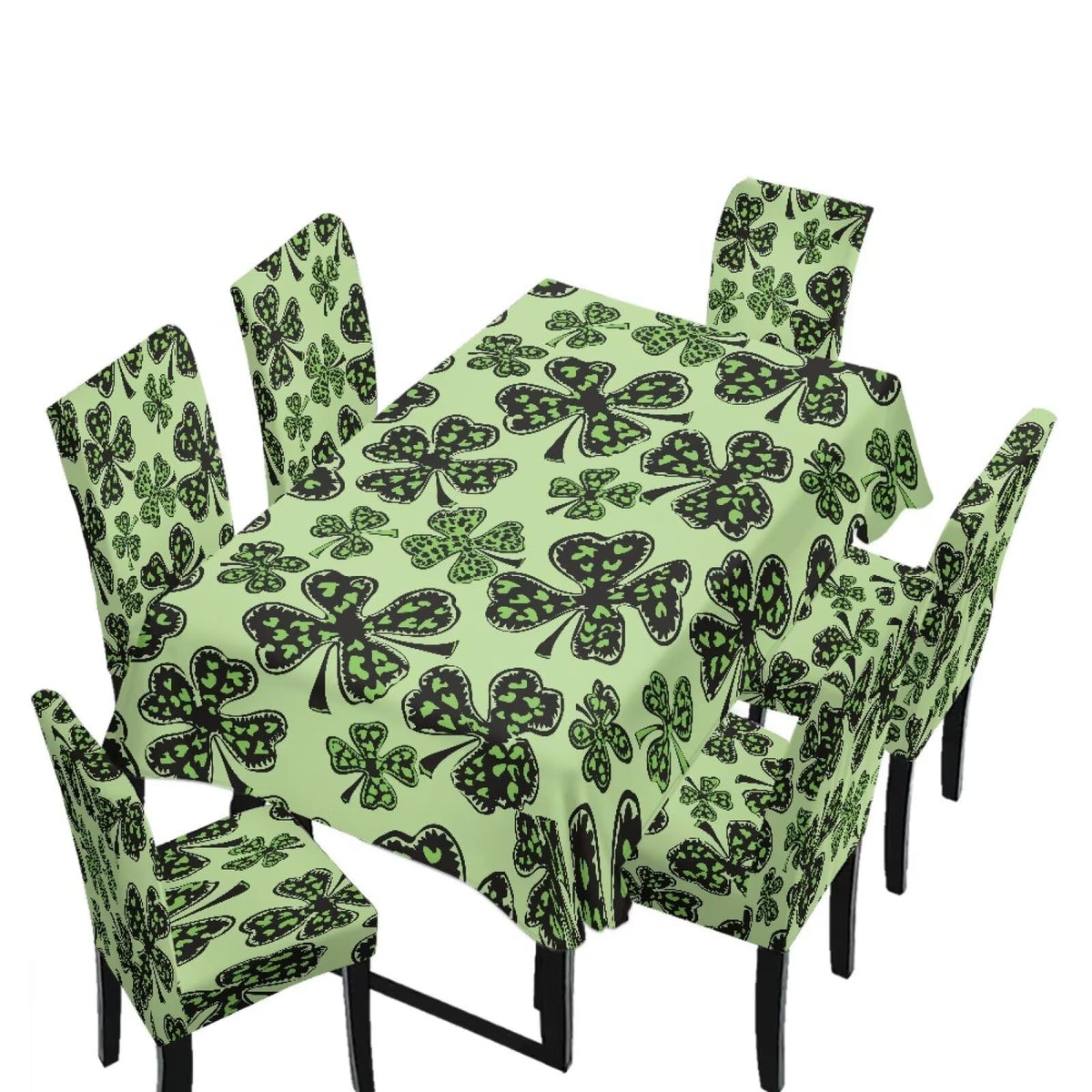 ZDCUSTOM Vintage Table Cloth and Chair Cover Set of 4 Sunflower Tablecloths Rectangular Elegant Chair Covers for Dining Chairs Stain Resistant Decoration
