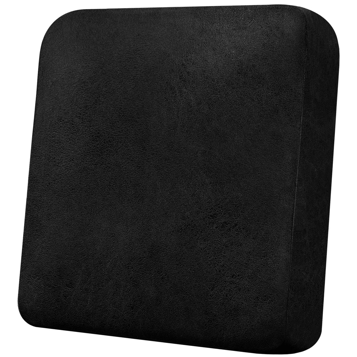 Loveseat Cushion Covers Leather-Look 2PC Stretch Love Seat Slipcover Sets for Living Room Individual Couch Seat Protector, Pet-Friendly, Non-Slip, Easy Fit - Coffee