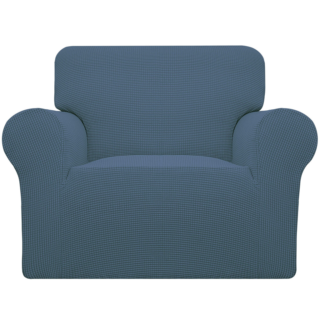 Easy-Going Stretch Loveseat Couch Covers Washable Cream