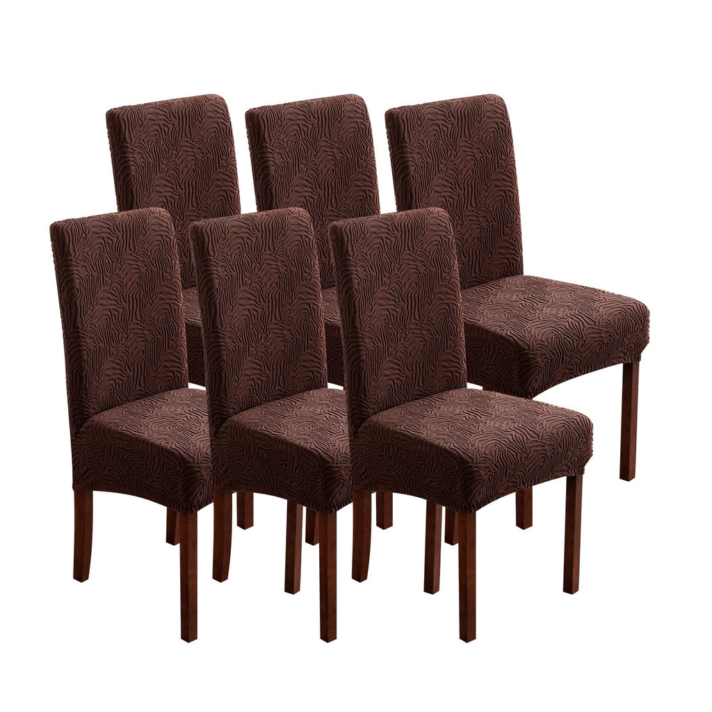 Dining Chair Covers Set of 6, Stretch Parsons Chair Slipcovers
