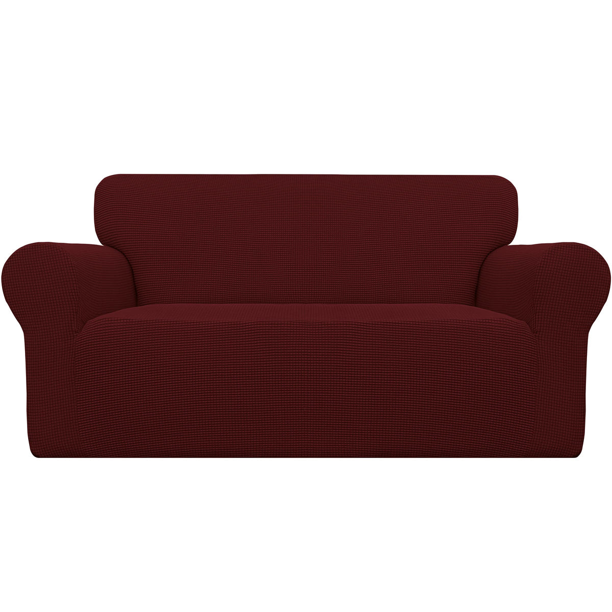 Easy-Going Stretch Loveseat Couch Covers Washable Cream