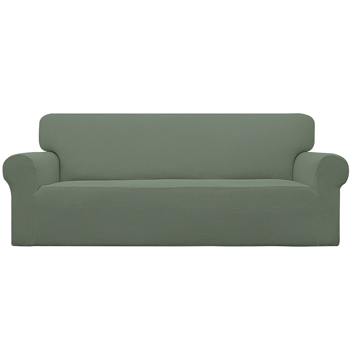 Easy-Going Stretch Loveseat Couch Covers Washable Cream