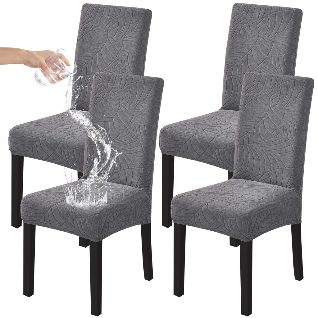 HZDHCLH Dining Chair Covers Set of 4 Stretch Chair Slipcovers Washable