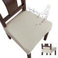 Genina Waterproof Seat Covers for Dining Room Chairs, Rear Covered