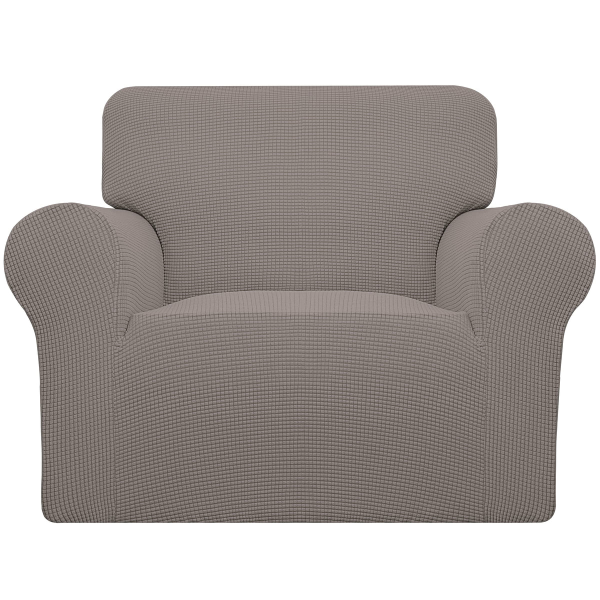 Easy-Going Stretch Loveseat Couch Covers Washable Cream