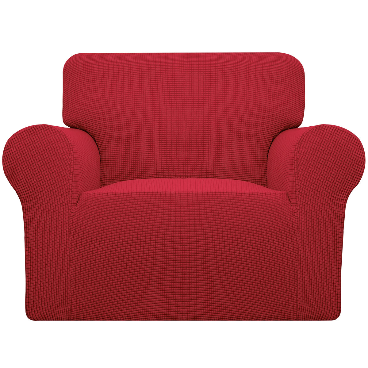Easy-Going Stretch Loveseat Couch Covers Washable Cream