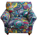 3 Pieces Sofa Covers for 2 Cushion Couch Velvet Embossing Camel Stretch Loveseat Couch Slipcovers with 2 Cushions Washable