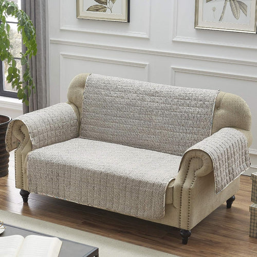 Barefoot Bungalow Phoenix Furniture Slipcover, Loveseat, Tan