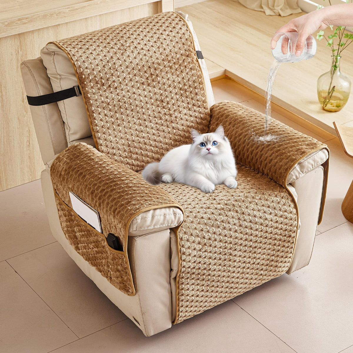 Waterproof Couch Cover for Dogs, Sofa Covers for Loveseat Washable