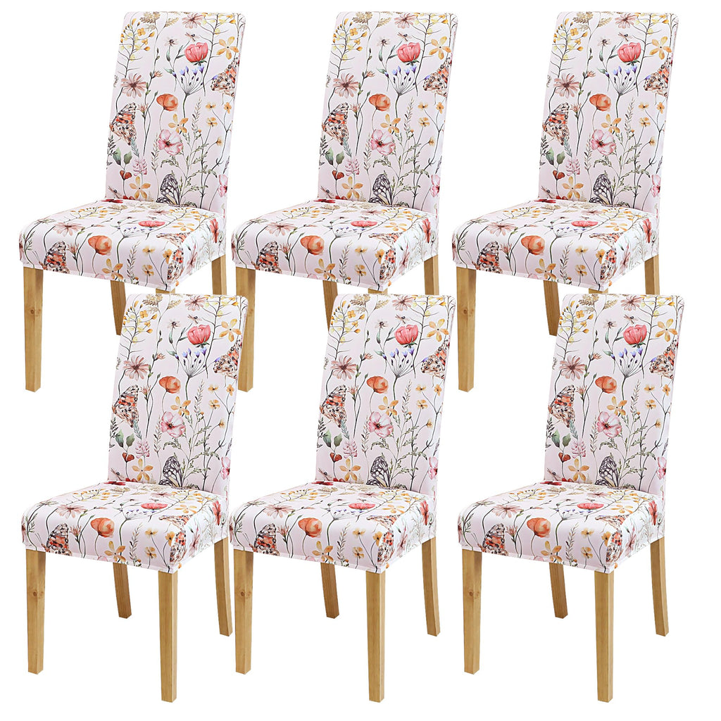 Dining Chair Covers, Stretch Seat Covers, Washable Furniture Protector